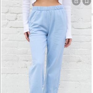 women’s light blue John Galt/Brandy Melville sweatpants 1SZ